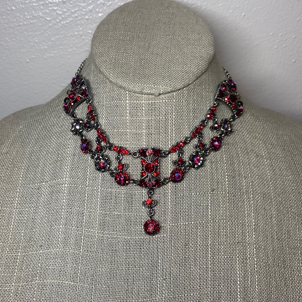 🔥3/$18🔥 Red stone choker